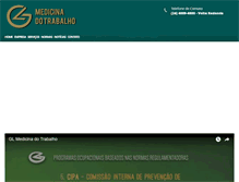 Tablet Screenshot of glmed.com.br